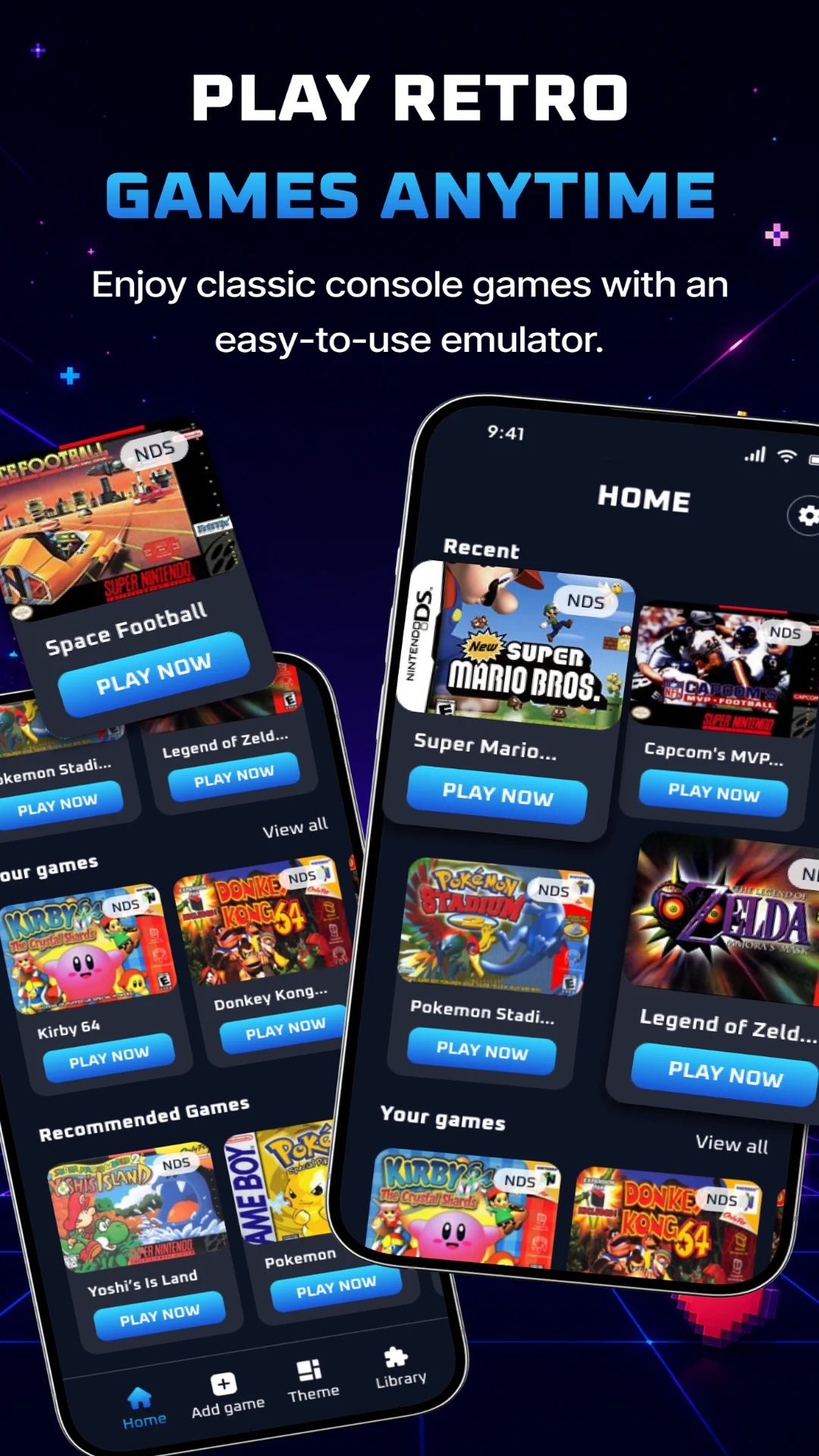 Retro Game Emulator Pro screenshot